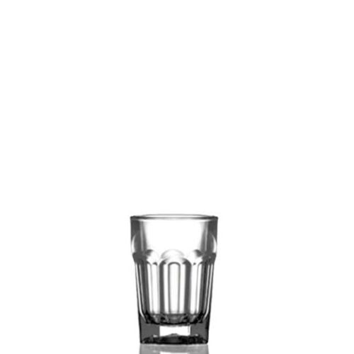 Kunststoff Shotglas Remedy 2.5 cl. bedrucken